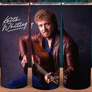 Keith Whitley Country Western Cup Mug Tumbler 20oz
